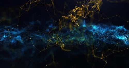 Plexus Particles Background