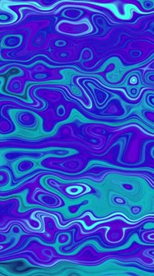 Abstract Fluid Blue Purple Teal Seamless Loop Background