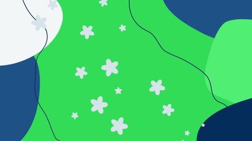Abstract Floral Background