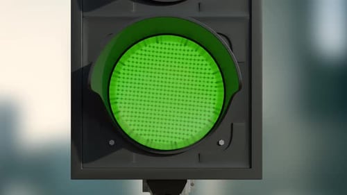 Vorbeugung von Verkehrsunfällen An einer roten Ampel anhalten Seien Sie verantwortungsbewusst Das Leben ist wichtig Fahren Sie sicher 4k