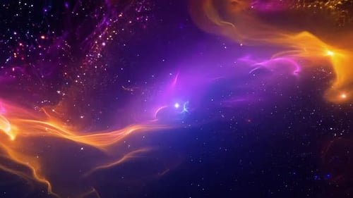 Abstrakter bunter Raum-Zeitraffer-Hintergrund