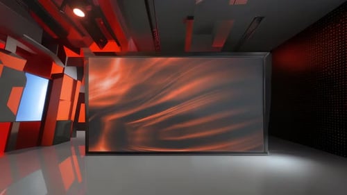 Virtual Game Show Set Background Loop for Interactive and Fun Productions