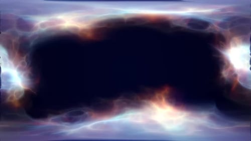 Abstract Fluid Light Energy Overlay