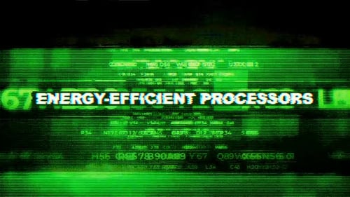 Energy Efficient Processors Tech Word Hi Tech Backgrounds