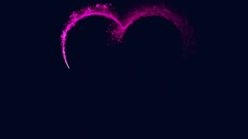4K pink particles and sparkles. Explosion fireworks. Burst Of Abstract Optical Fibers. Alpha channel