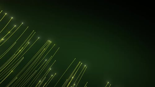 Futuristic Glowing Lines Digital Technology Background