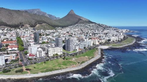 Green Point At Cape Town In Western Cape South Africa.