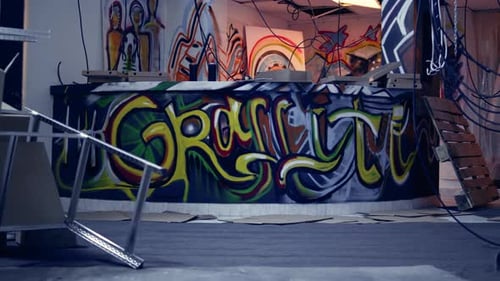 Messy Base of Operations Used By Hooligans to Hangout