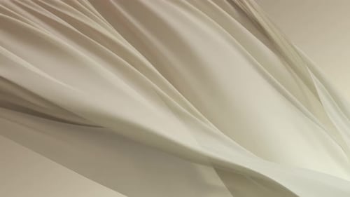 Elegant Abstract Flowing Fabric Background Loop