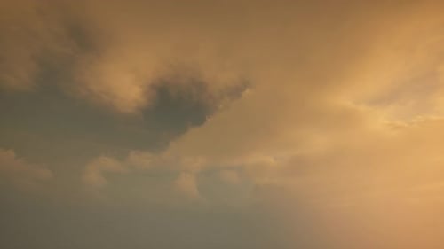 Cloudy Sky Time Lapse Of Rising Sun