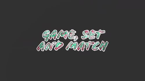 Game Set & Match Caption Sticker
