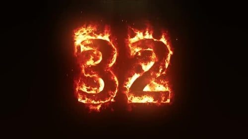 Burning Number 32. Fire Number