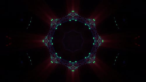 4K Motion Tunnel Video Background