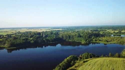 Nature Of Lake Bolshoye Ostrovlyanskoye 06