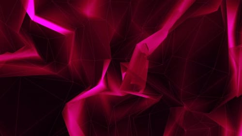 Plexus Pink Color Technology Motion Background