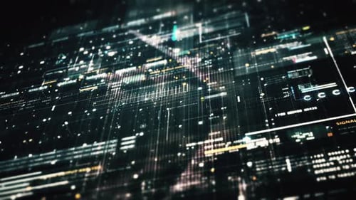 Data Matrix Nexus Advanced Simulation UI Background 03