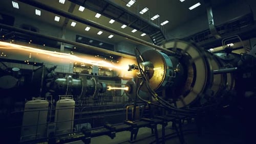 Intense Turbine Evaluation with Sensors and Heated Diagnostics Visible