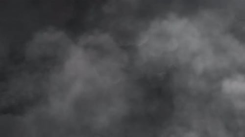 Lightening And gray Clouds At Night skly 4k.