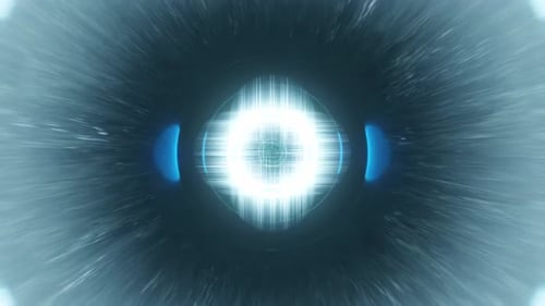 Pulsing Starburst Rings Loop