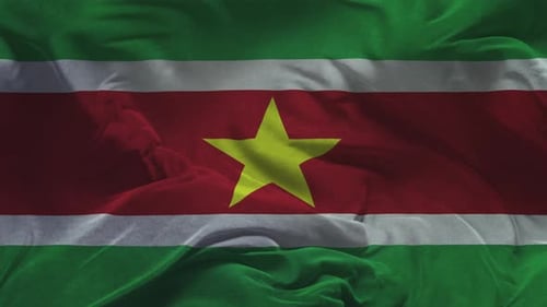 Suriname Slow Motion Cloth Animation -3D Rendering