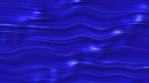 Blaue Tech-Leinenwelle