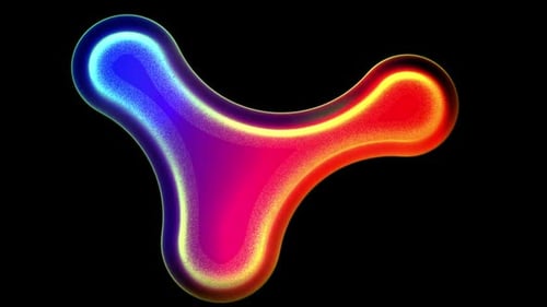 Multicolored Metaballs Spheres