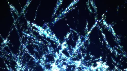 Fond de confettis bleus