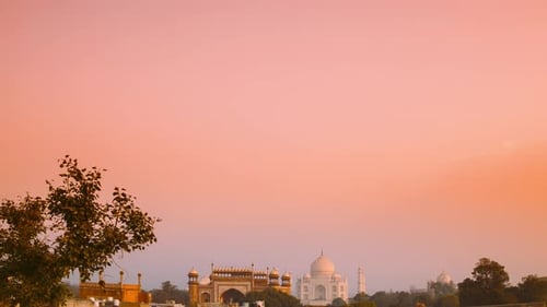 Taj Mahal in Agra Uttar