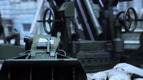 Cannon Gun in the City