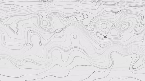 Seamless Line Pattern Liquid Animation