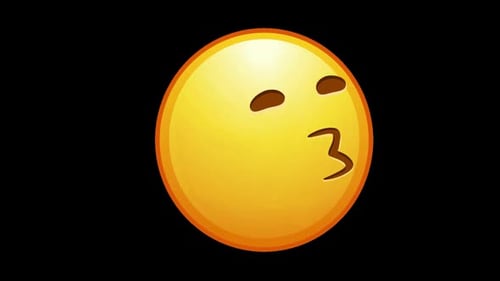 kissing animated emoji