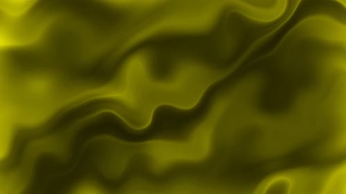 Smooth Yellow Abstract Fluid Background Seamless Loop