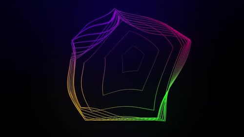 Colorful gradient abstract circle pattern modern animated background. Gradient typography animation.