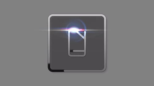 Animated Cellphone logo animation