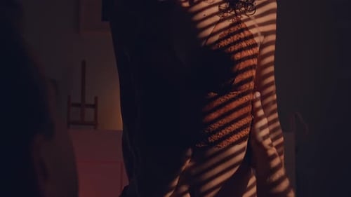 Couple making love in the bed