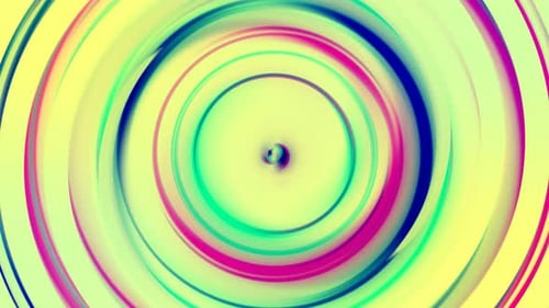 Abstract colorful circle motion background