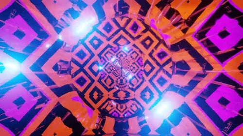 Abstract Disco lights