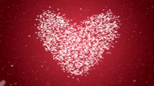 Heart Valentine Day Background