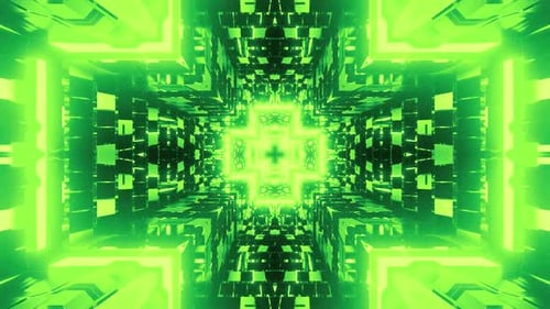 Green Dynamic Abstract Tunnel