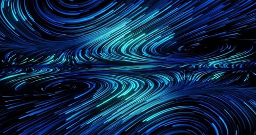 Abstract and futuristic technology video loop