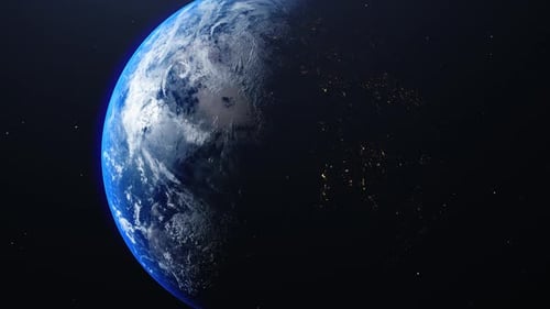 Realistic Earth Globe