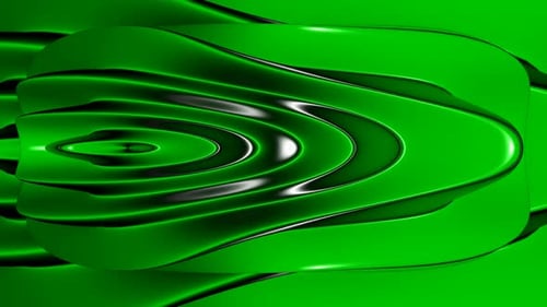 Fond avec plasma en forme de vert, design unique, exclusif, réflexion, rendu 3D