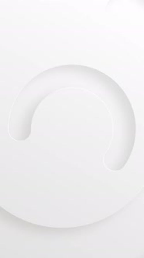 Vertical Video - Simple White Minimalist Geometric Abstract Background