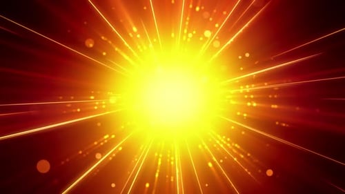 Gold Glow Star 3D-geschlungener Hintergrund, Ultra-HD-4K-Videomaterial