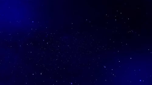 Particles Blue Background Loop