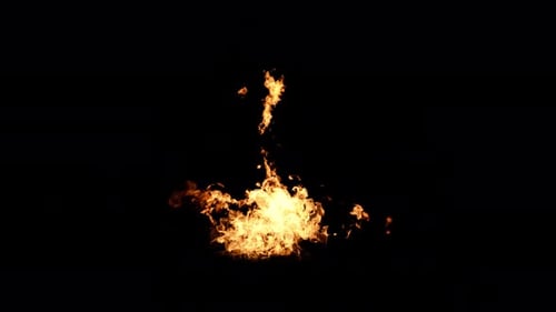Realistic Dynamic Fire Effects Overlay Elements