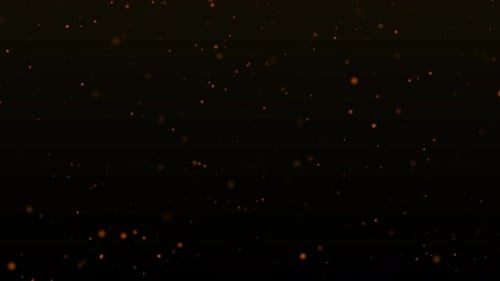 Gold Particle Background Loop