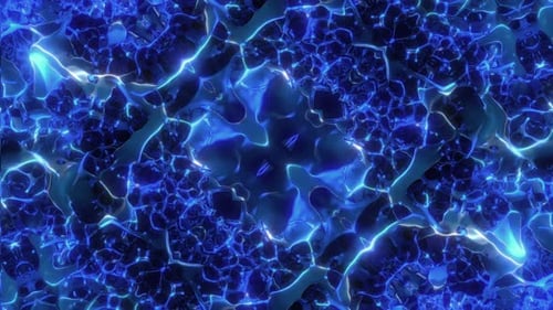 Motif liquide bleu métaphysique