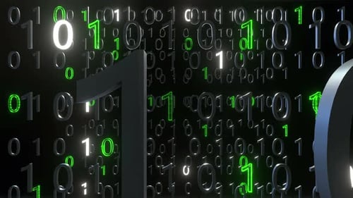 Digital Binary Hologram 01 4k