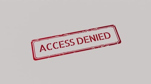ACCESS DENIED Stamp